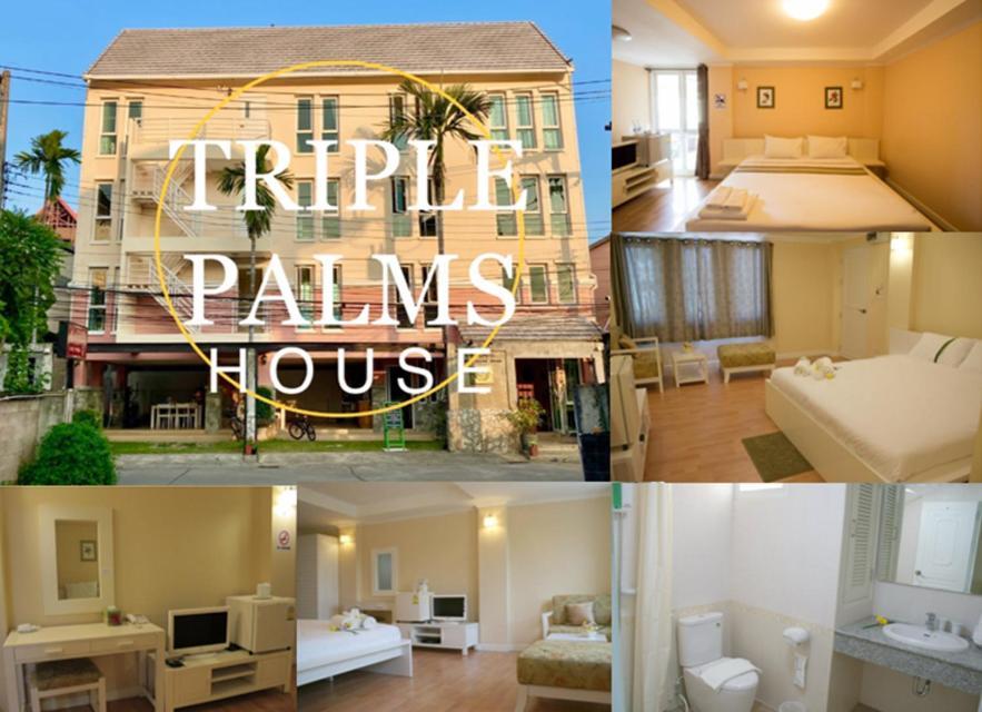 Hotel Triple Palms House Čiang Mai Exteriér fotografie